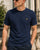 Lyle & Scott Fine Tipped T Shirt Dark Navy