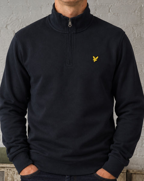 Lyle & Scott 1/4 Zip Sweatshirt Navy