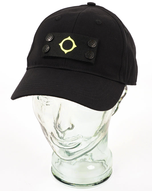 Ma.Strum MA.STRUM Badge Baseball Cap Black