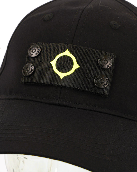 Ma.Strum MA.STRUM Badge Baseball Cap Black