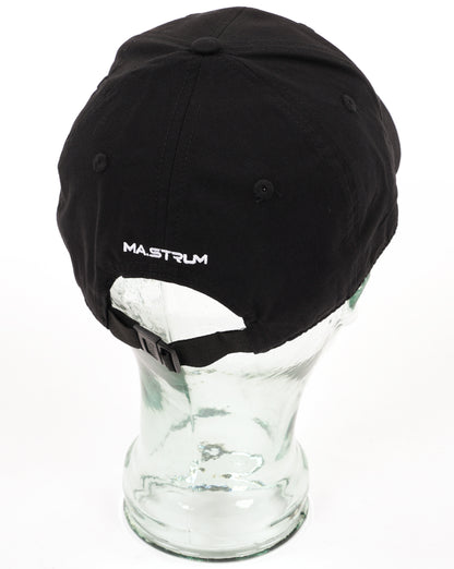 MA.STRUM Badge Baseball Cap Black