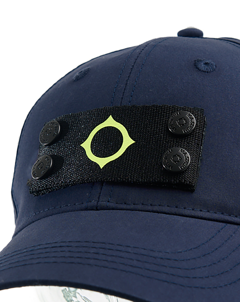 MA.STRUM Badge Baseball Cap Ink Navy