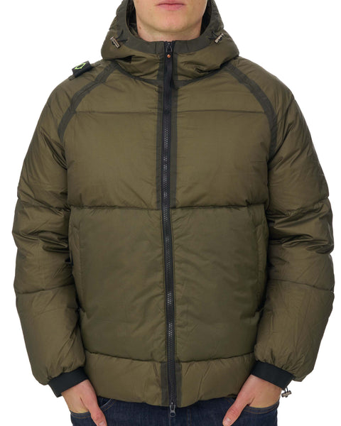 MA.STRUM Cobra Down Jacket Bronze Green