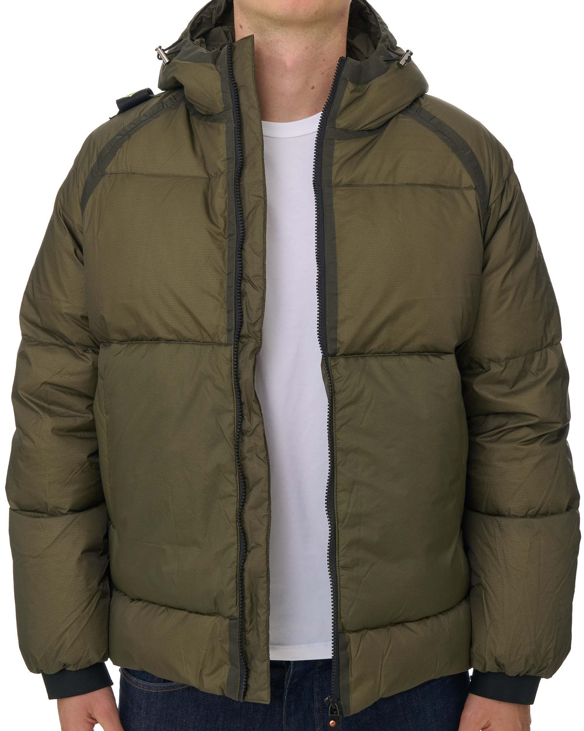 MA.STRUM Cobra Down Jacket Bronze Green