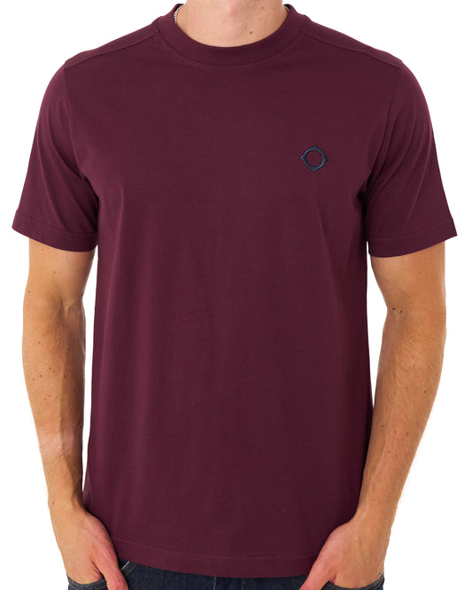 Ma.Strum MA.STRUM Icon T Shirt Wine