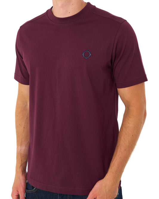 Ma.Strum MA.STRUM Icon T Shirt Wine