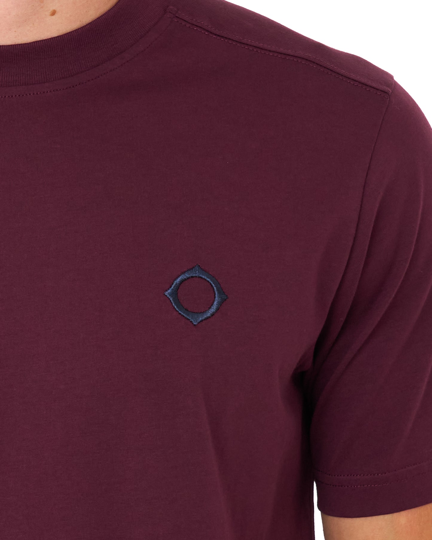 MA.STRUM Icon T Shirt Wine