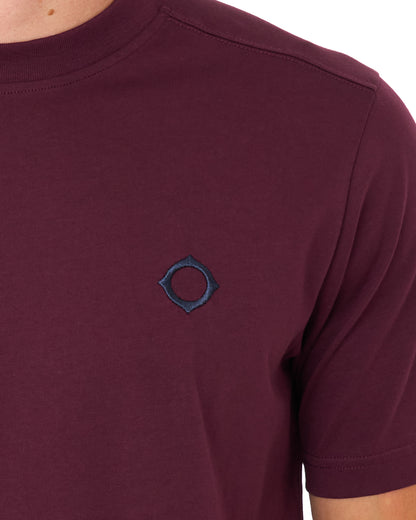 MA.STRUM Icon T Shirt Wine