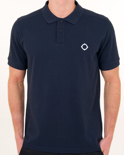MA.STRUM Pique Polo Ink Navy