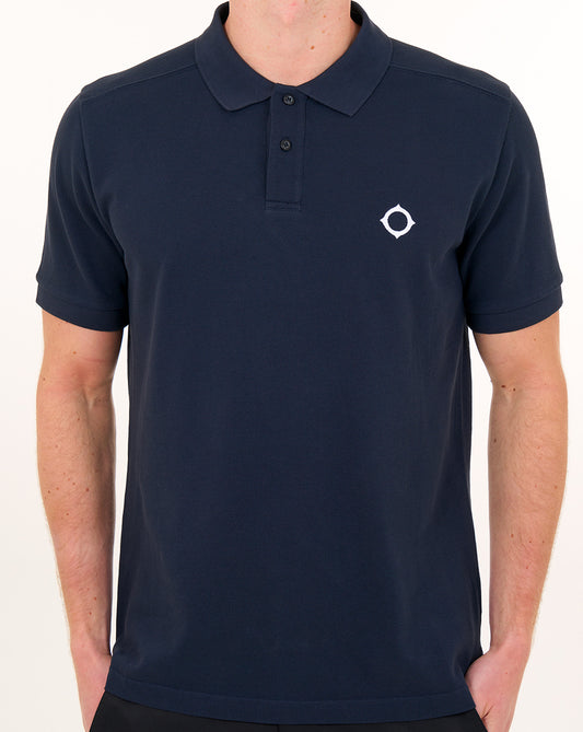 Ma.Strum MA.STRUM Pique Polo Ink Navy