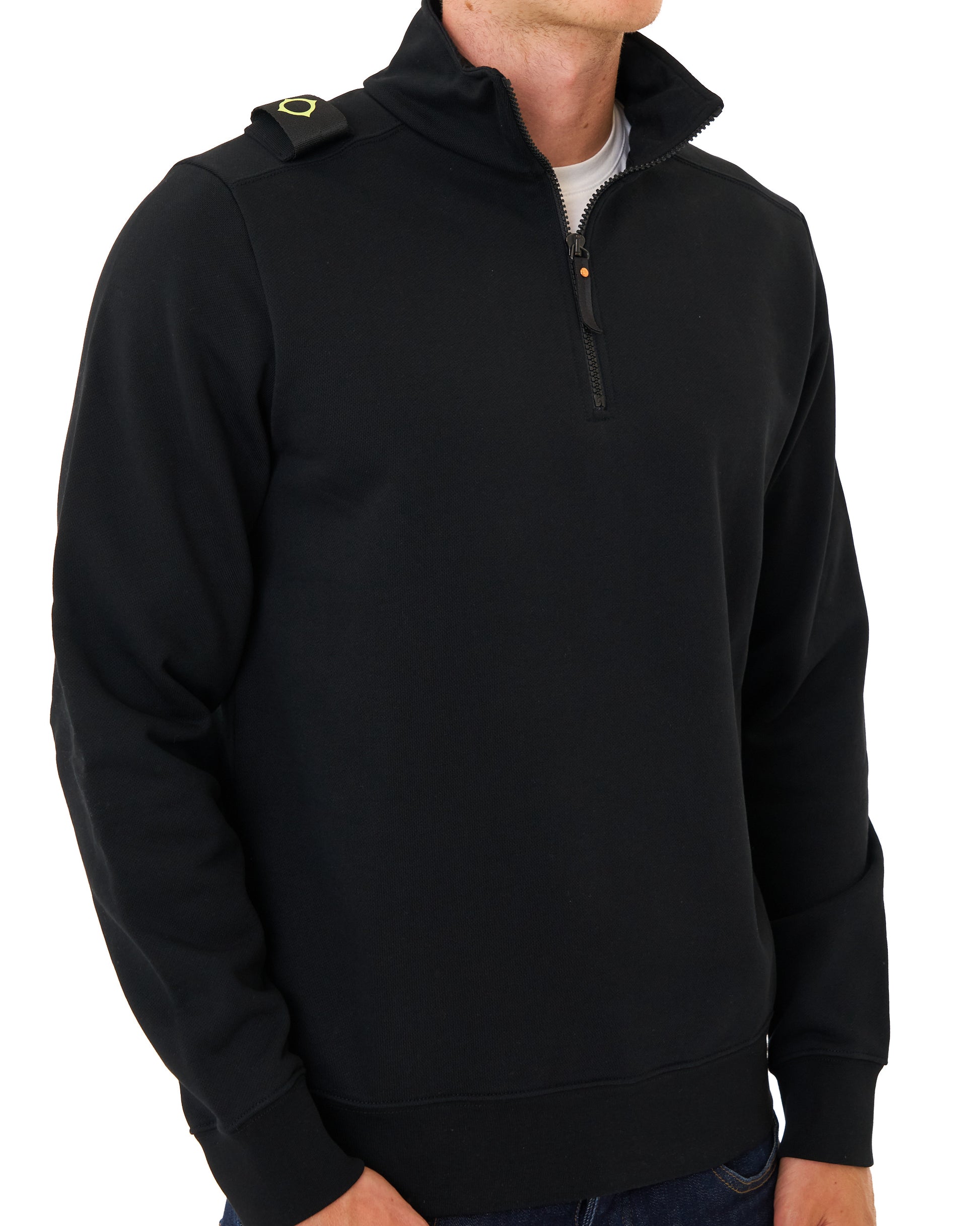 MA.STRUM Training 1/4 Zip Sweatshirt Black