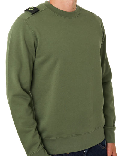 MA.STRUM Training Crew Sweatshirt Bronze Green