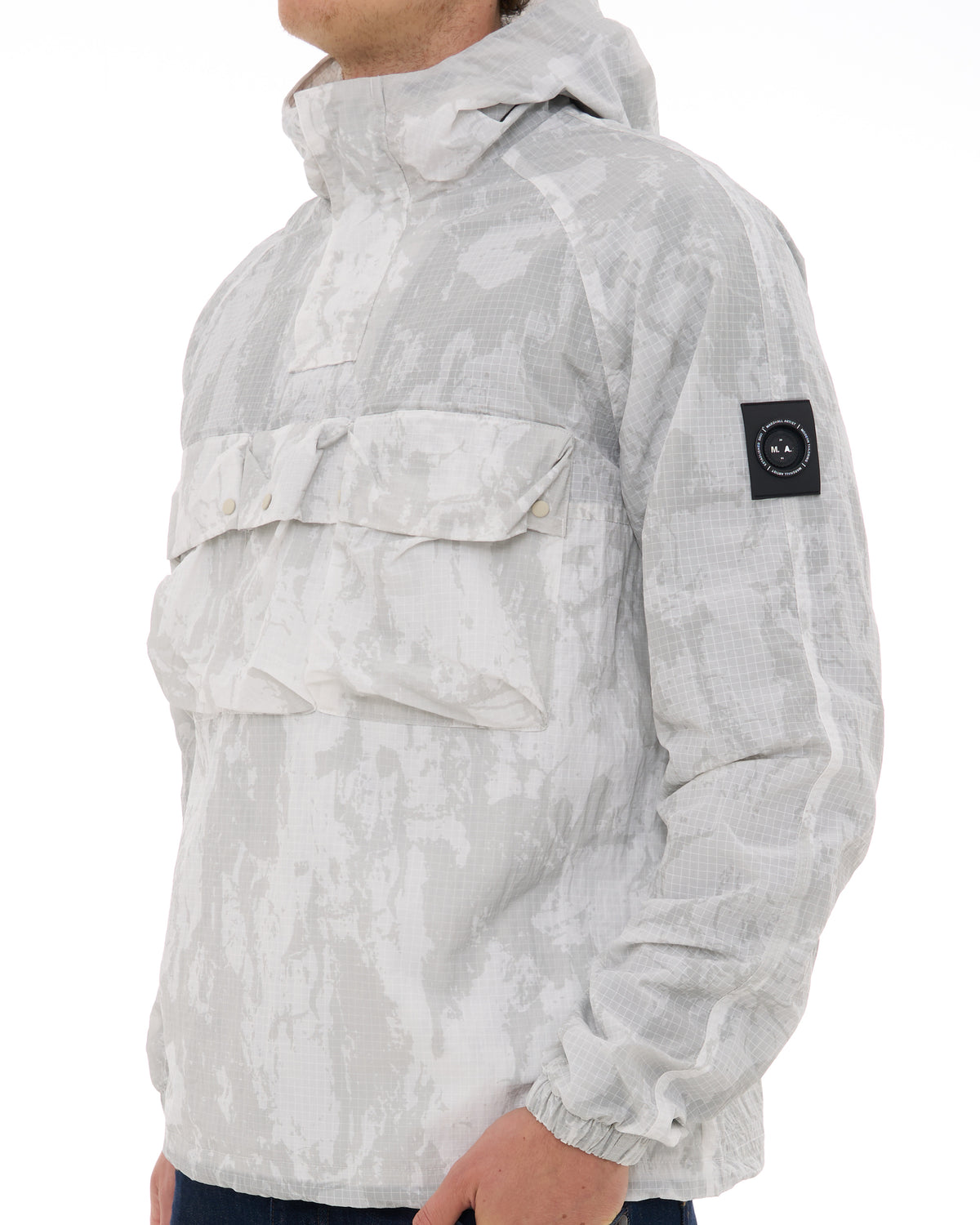 Marshall Artist Artic 1/4 Zip Jacket Artic Camo
