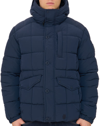 Marshall Artist Coniston Bubble Jacket Navy