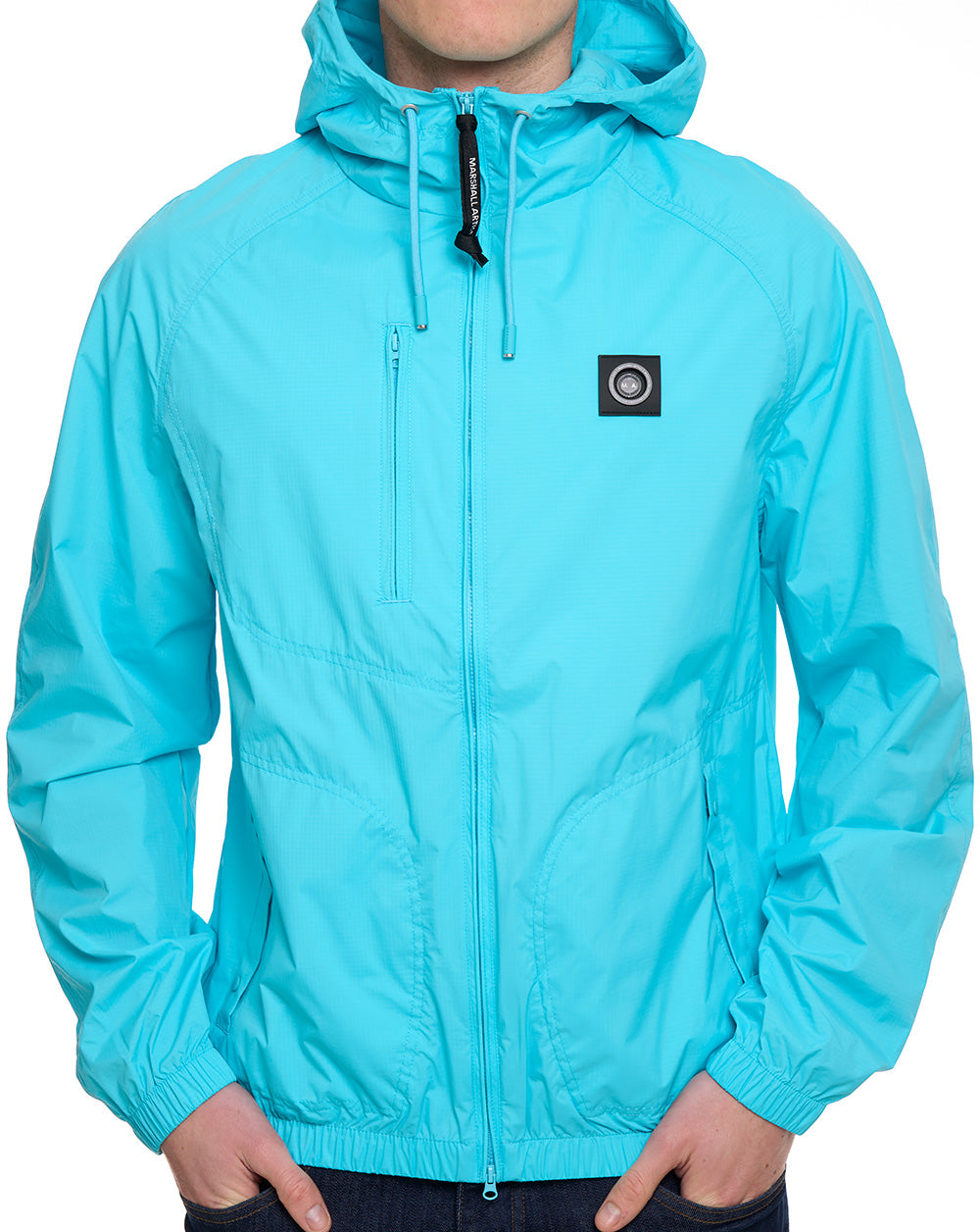 Marshall Artist Fairfax Hooded Jacket Cyan