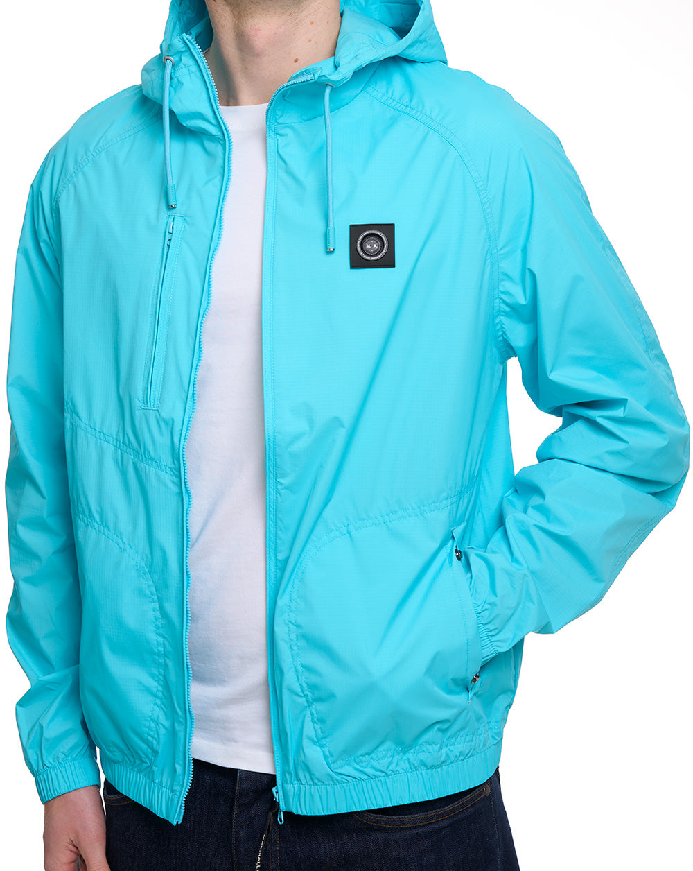 Marshall Artist Fairfax Hooded Jacket Cyan