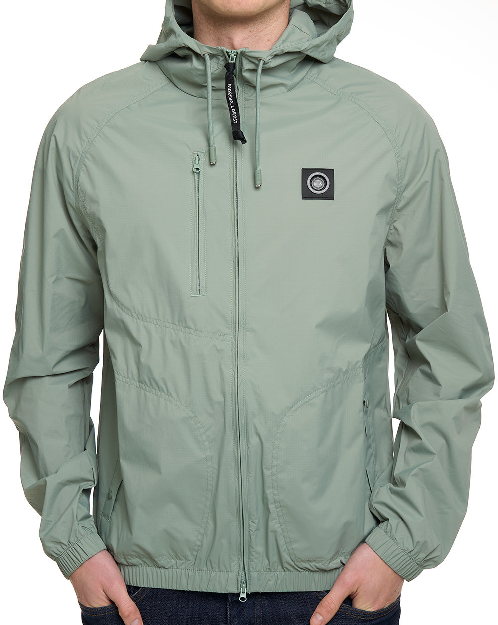 Marshall Artist Fairfax Hooded Jacket Sage