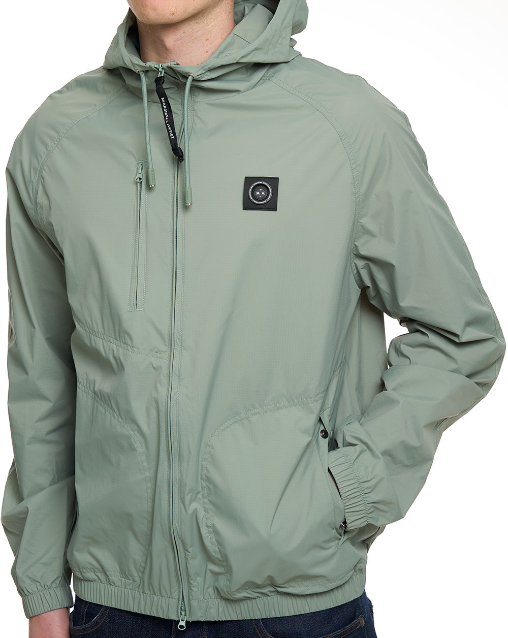 Marshall Artist Fairfax Hooded Jacket Sage