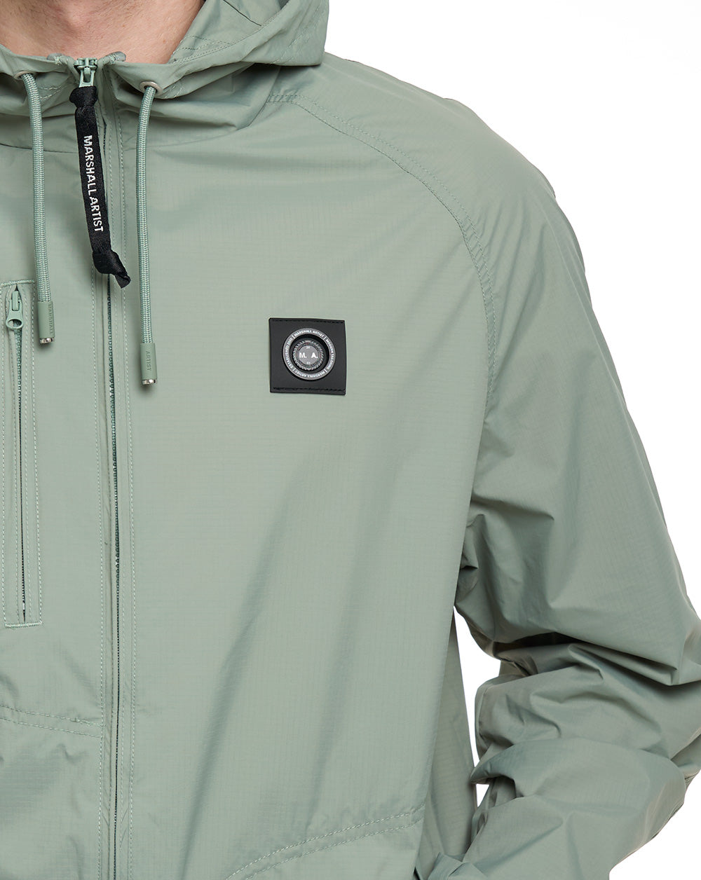 Marshall Artist Fairfax Hooded Jacket Sage
