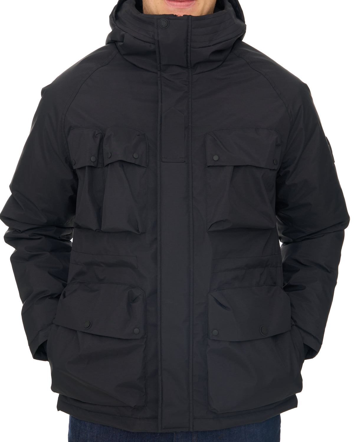Marshall Artist Hawksley Parka Black