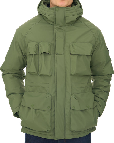 Marshall Artist Hawksley Parka Khaki Green