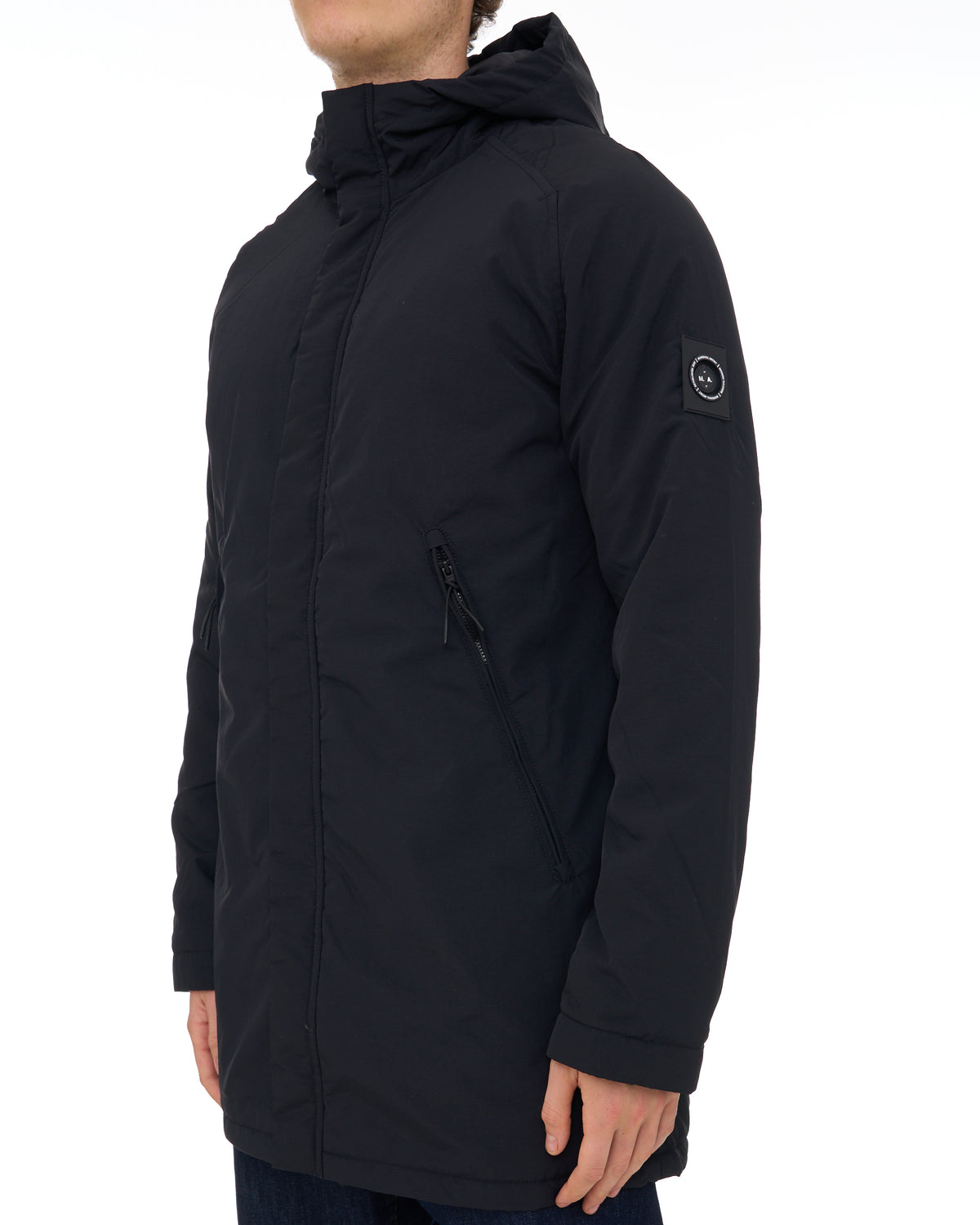 Marshall Artist Kingston Trench Jacket Black