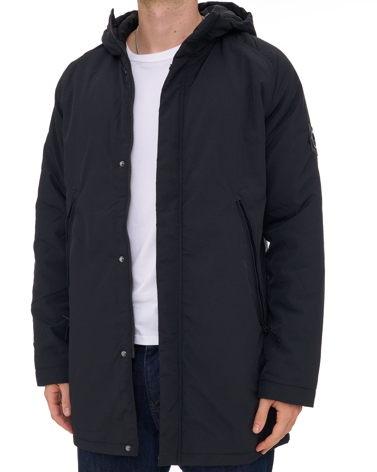 Marshall Artist Kingston Trench Jacket Black