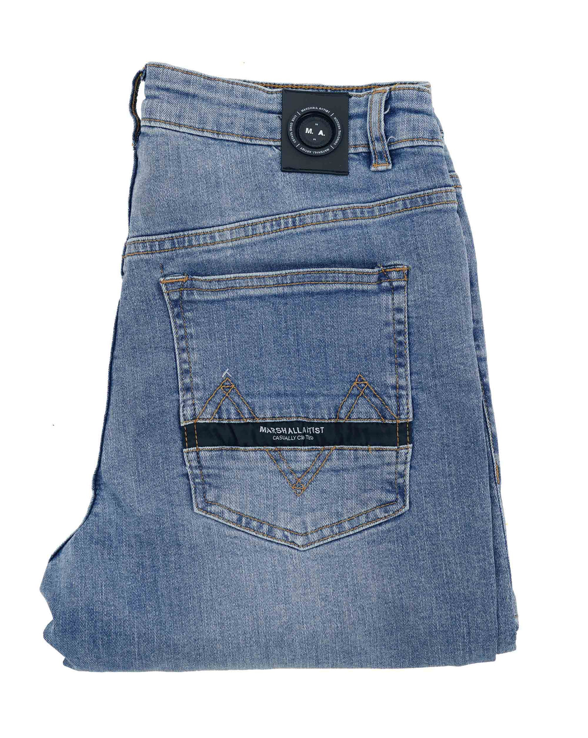 Marshall Artist Marshall Fit Straight Jeans Stone Wash