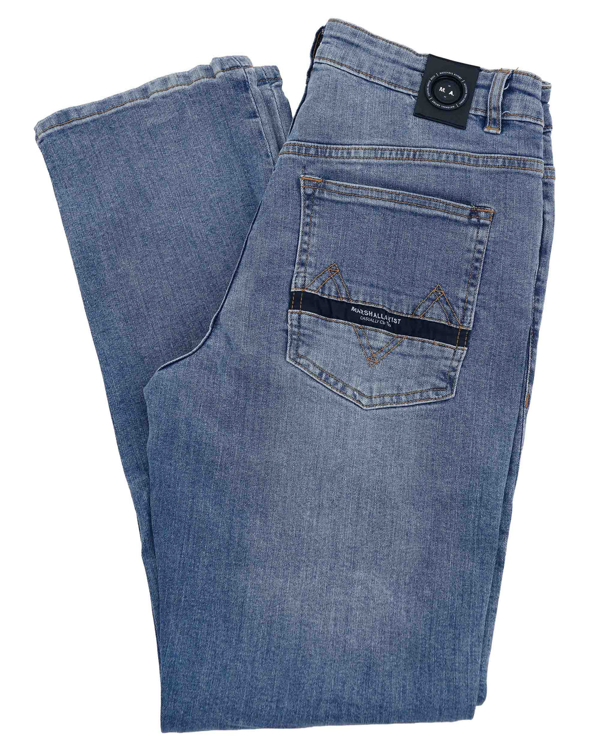 Marshall Artist Marshall Fit Straight Jeans Stone Wash