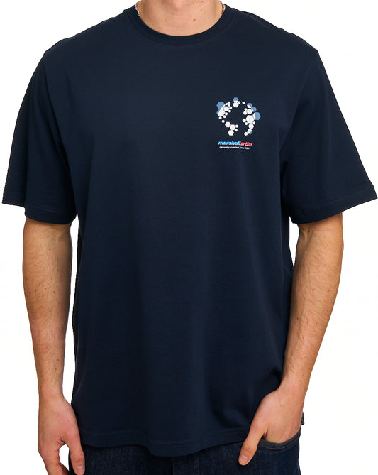 Marshall Artist Marshall Artist New World Order T-Shirt Navy