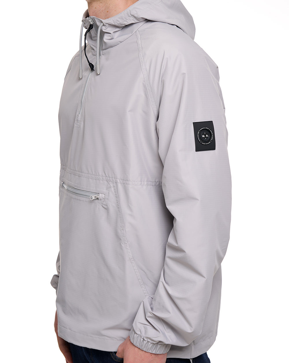 Marshall Artist Prenton 1/4 Zip Jacket Oceanic Grey