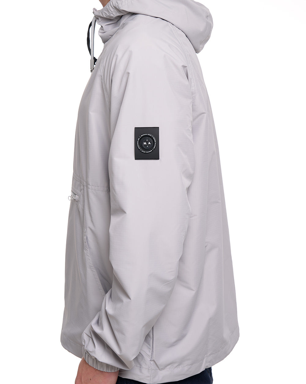 Marshall Artist Prenton 1/4 Zip Jacket Oceanic Grey