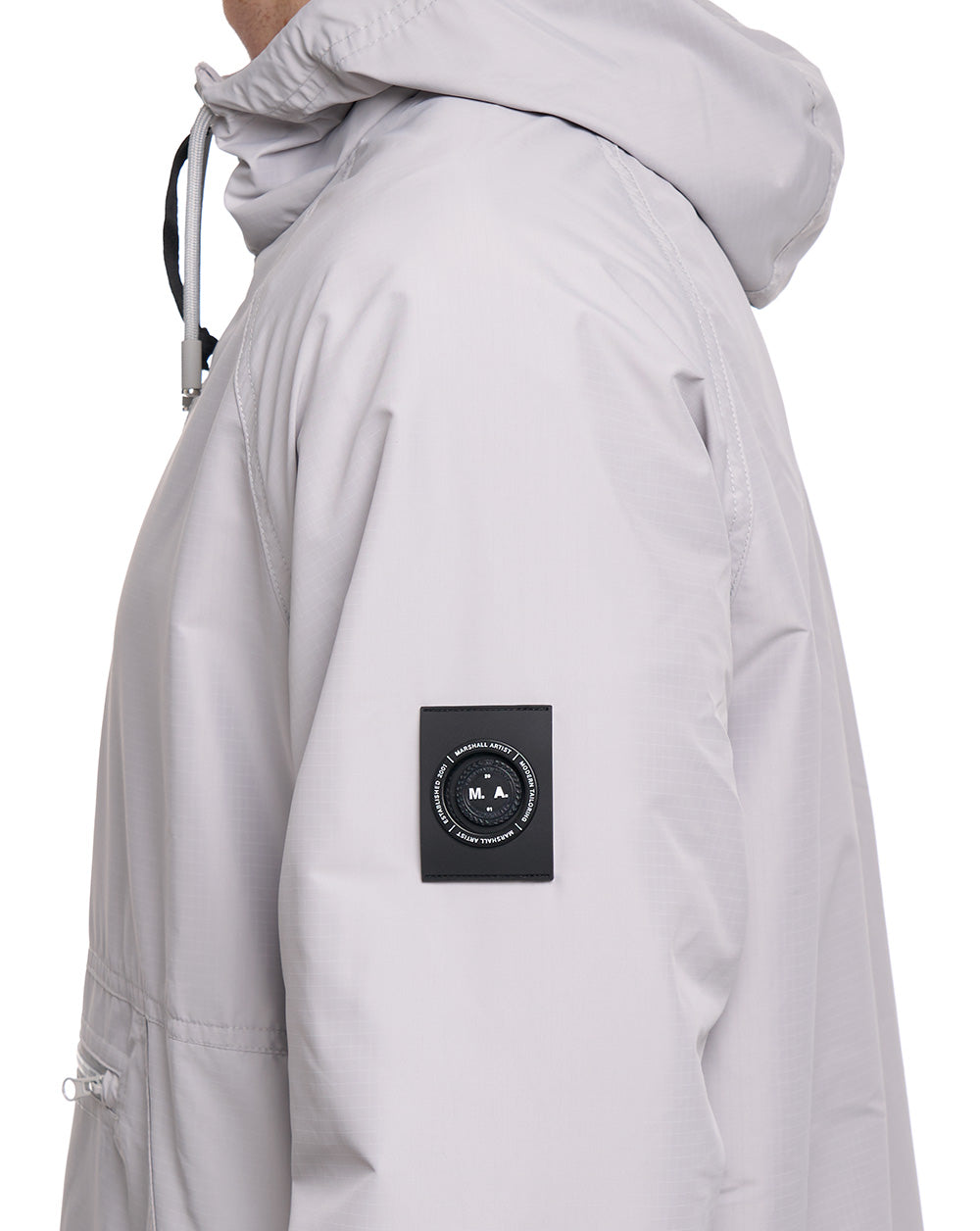 Marshall Artist Prenton 1/4 Zip Jacket Oceanic Grey