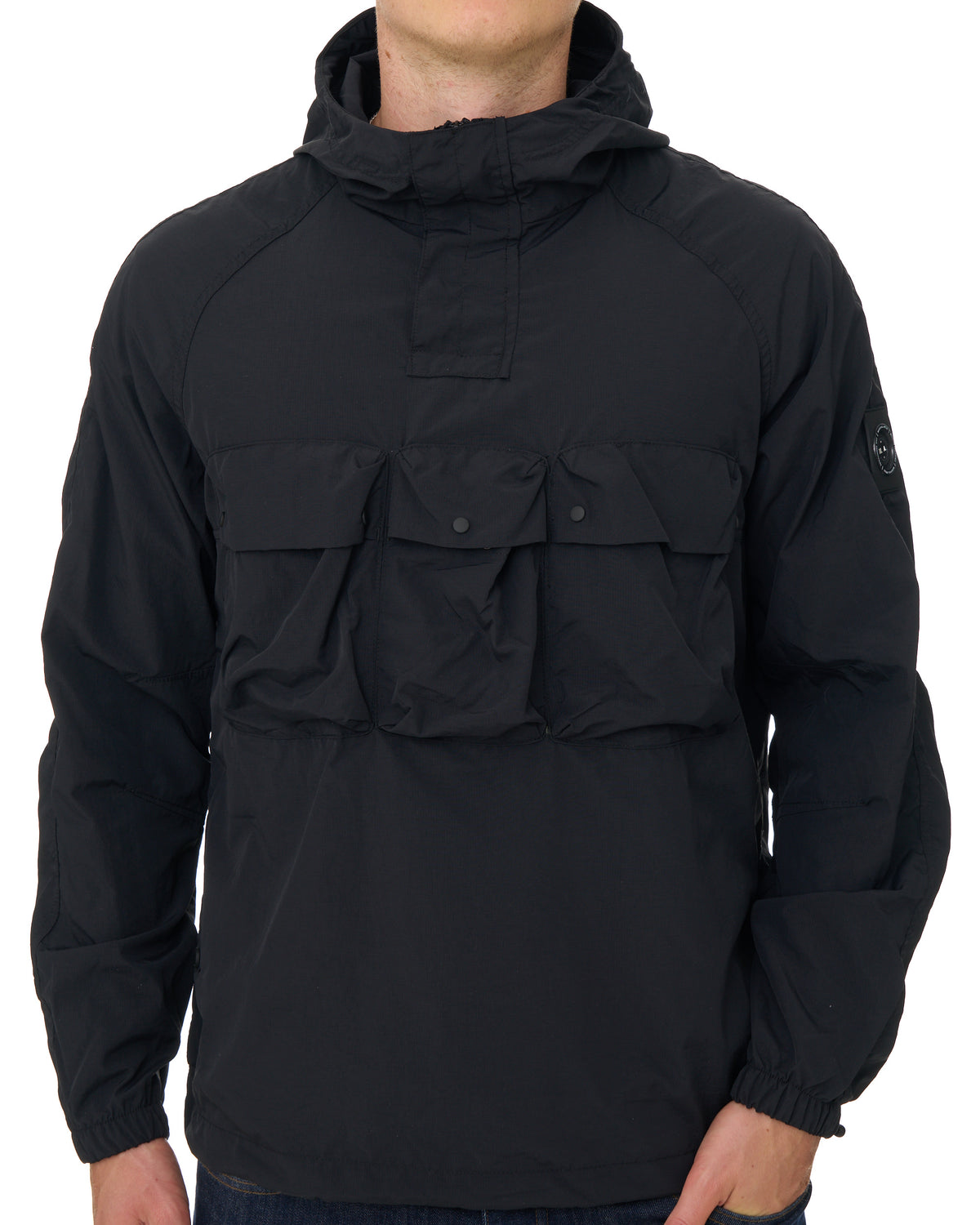 Marshall Artist Sefton 1/4 Zip Jacket Black