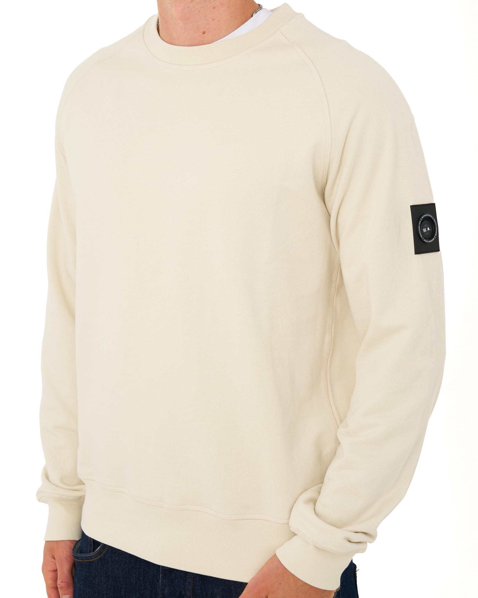 Marshall Artist Siren Crew Sweat Silver Birch