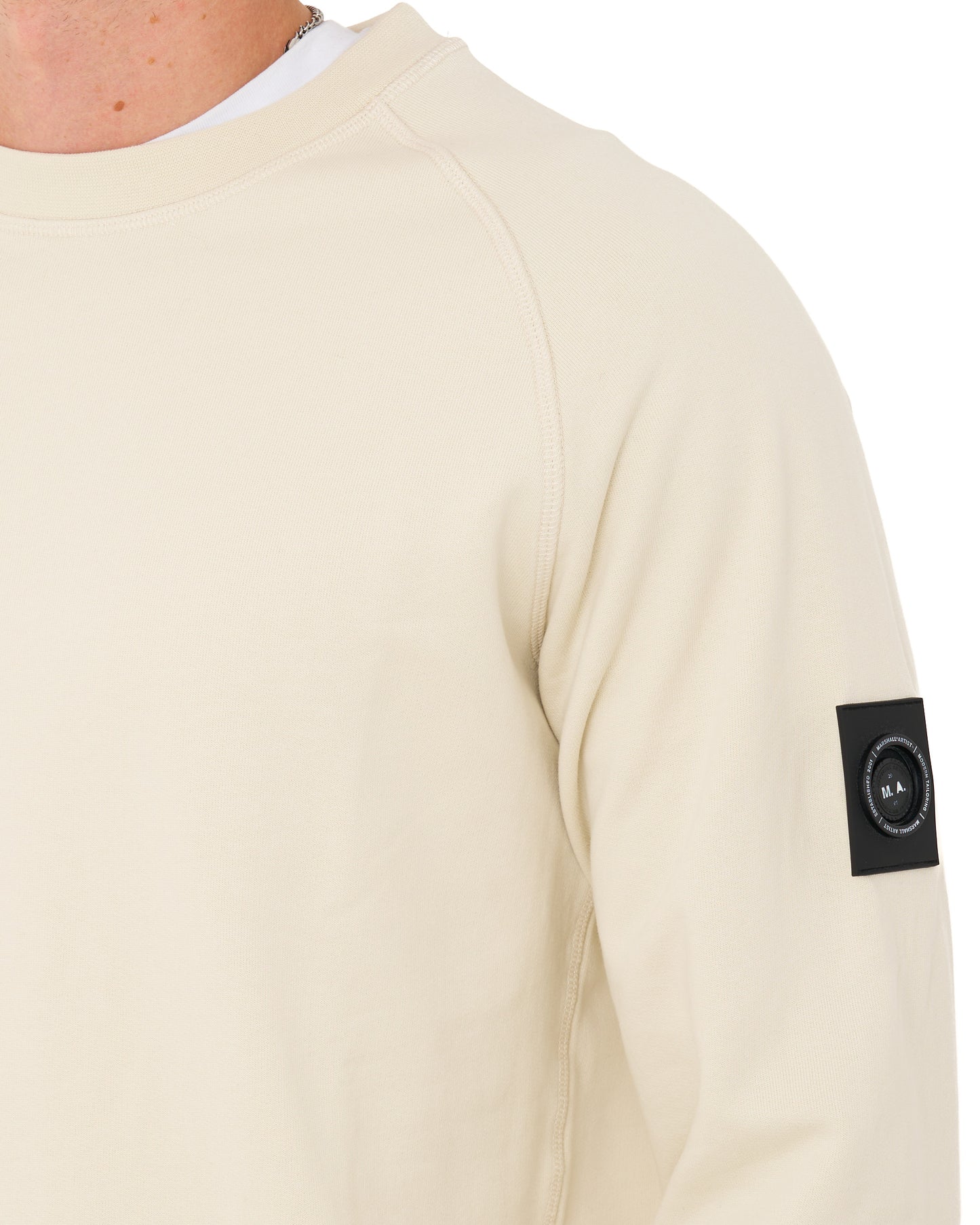 Marshall Artist Siren Crew Sweat Silver Birch
