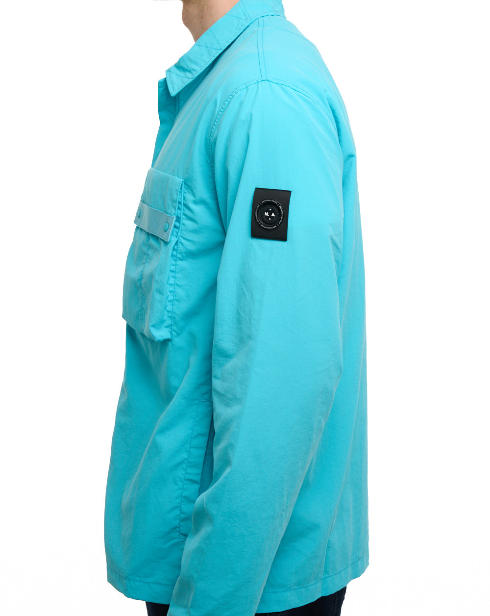 Marshall Artist Woodvale Overshirt Cyan