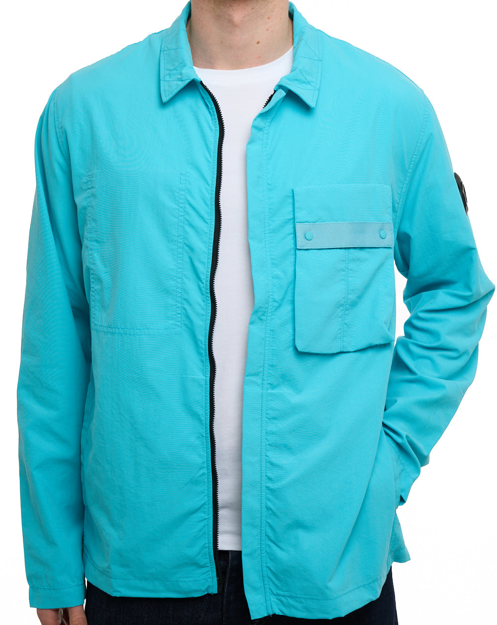 Marshall Artist Woodvale Overshirt Cyan