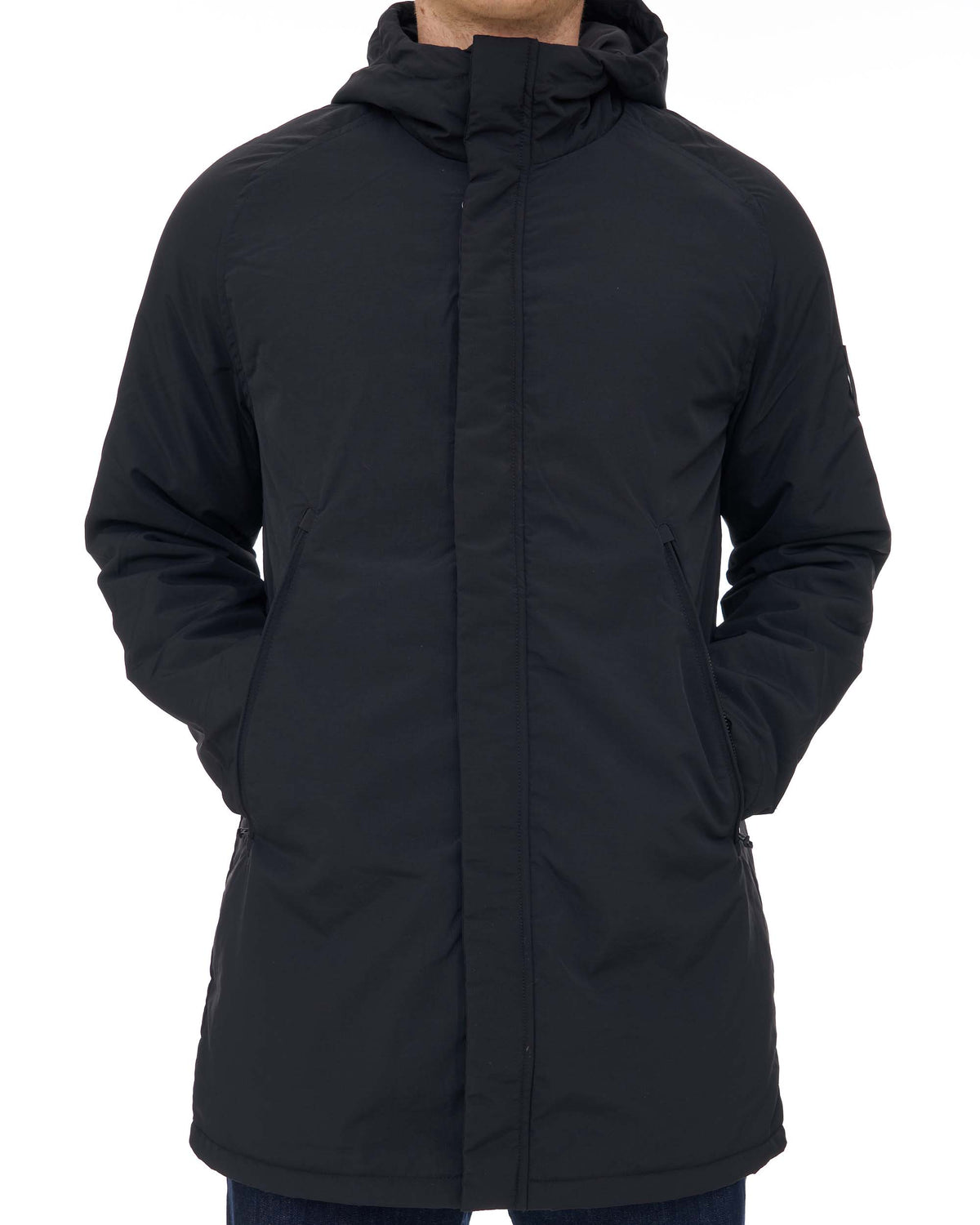 Marshall Artist Kingston Trench Jacket Black