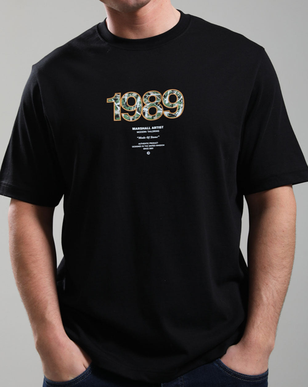 Marshall Artist Made Of Stone T Shirt Black