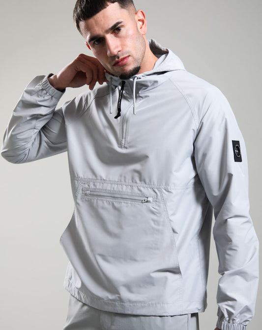 Marshall Artist Marshall Artist Prenton 1/4 Zip Jacket Oceanic Grey