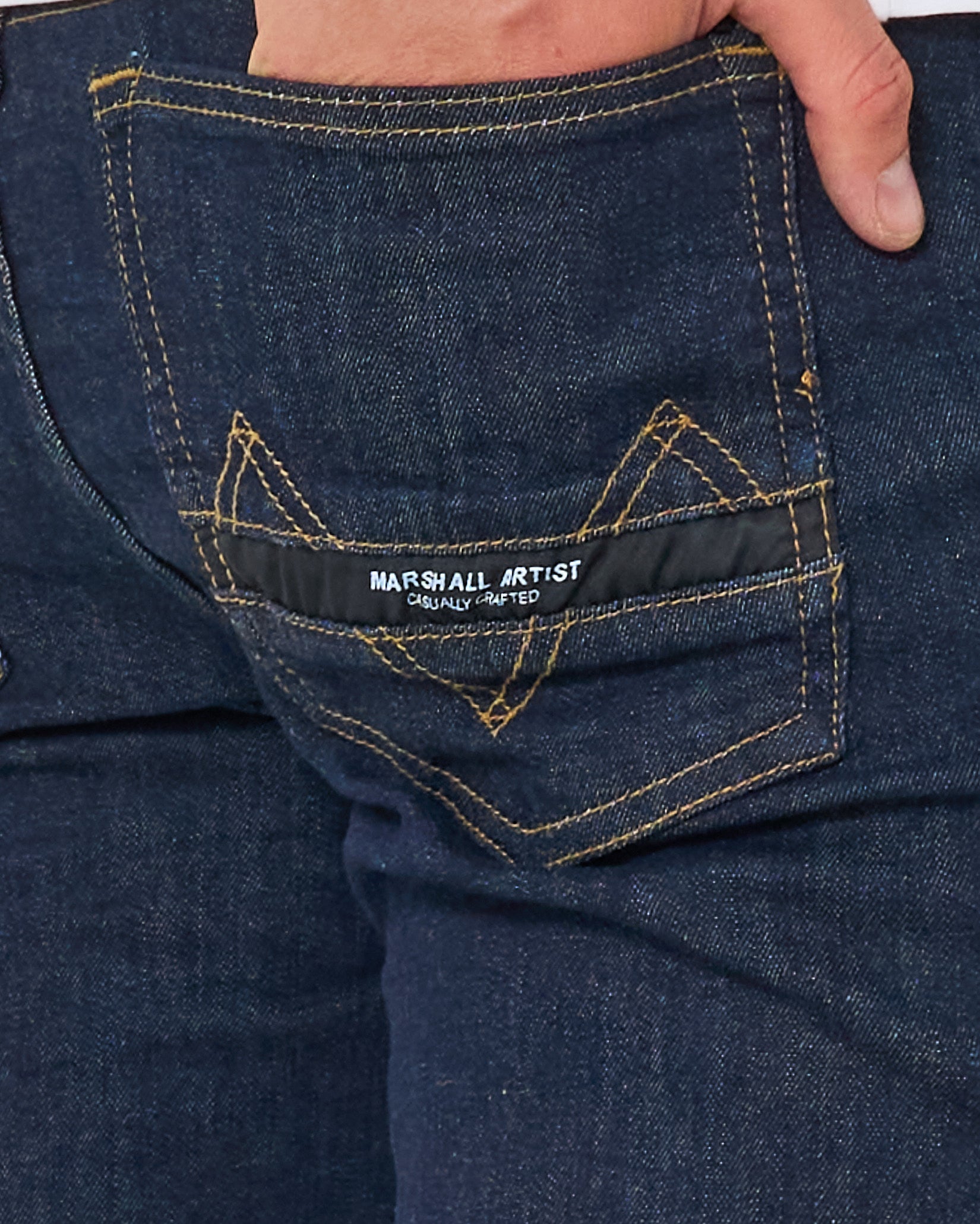 Marshall Artist Slim Fit Jeans Indigo Rinse