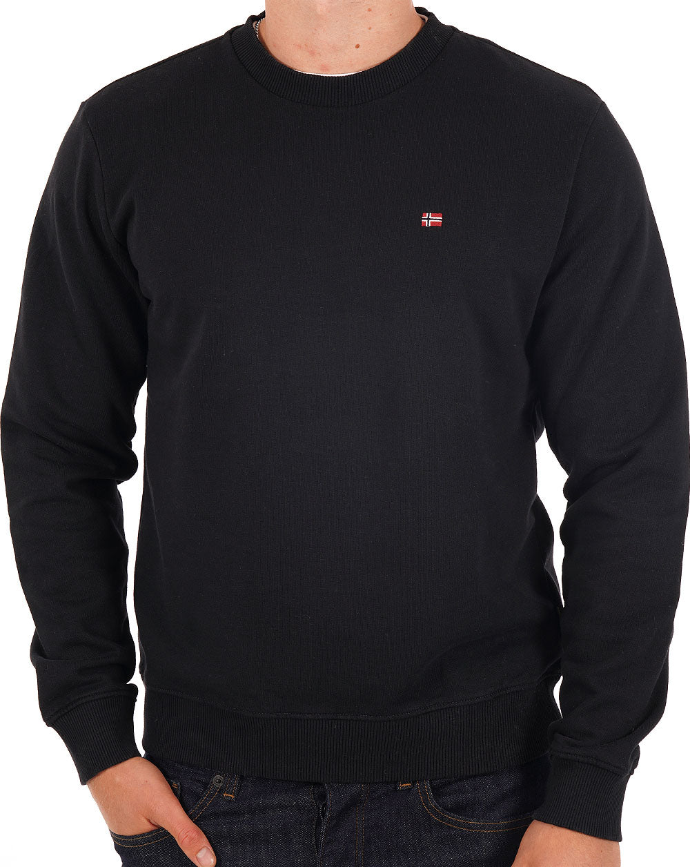 Napapijri Balis Summer Crew Sweatshirt Black