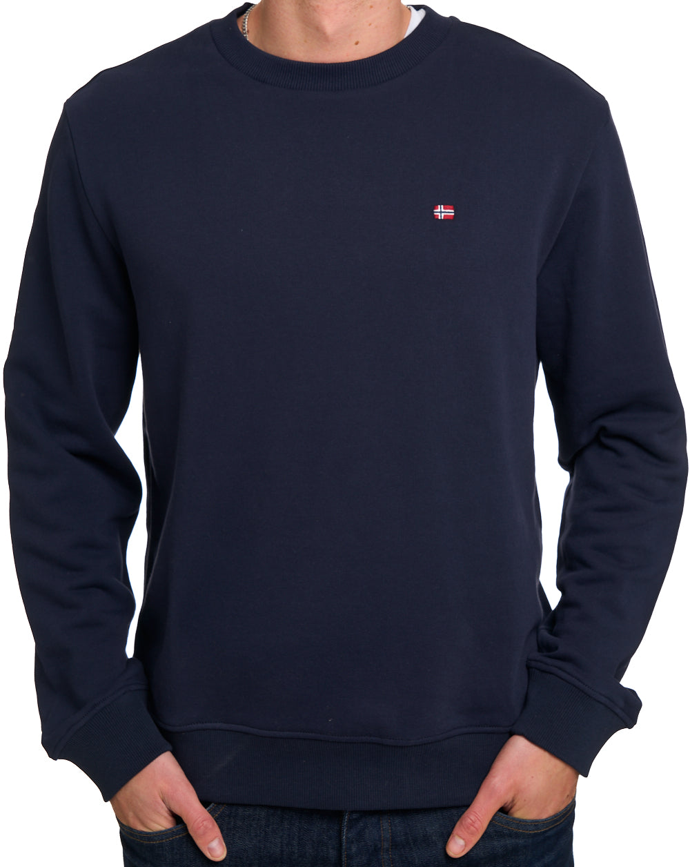Napapijri Balis Summer Crew Sweatshirt Navy Blue