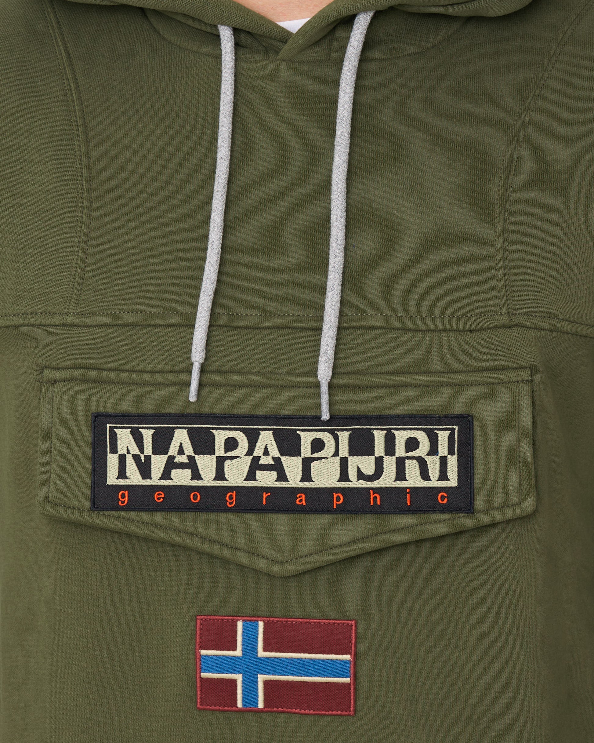 Napapijri Burgee Winter Hoody Olive Green