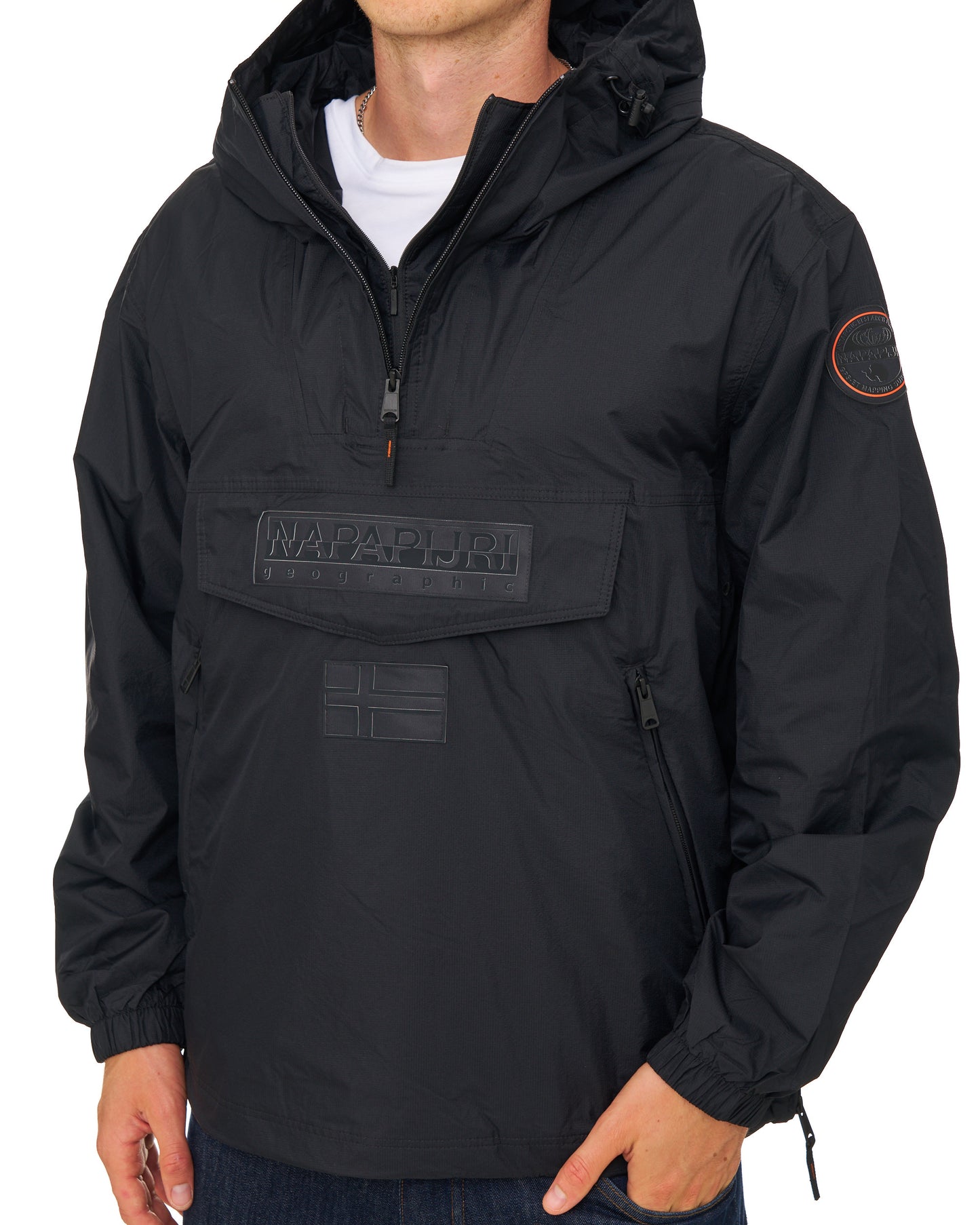 Napapijri Rainforest Next Windbreaker Black Beauty