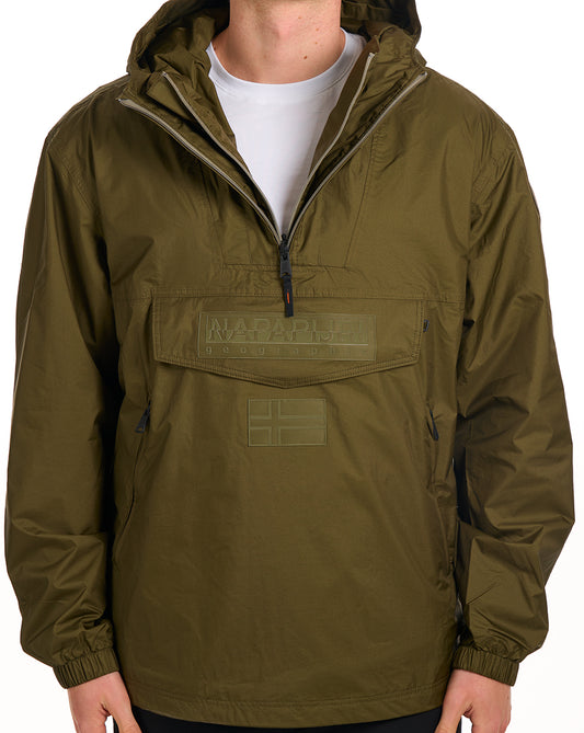 Napapijri Napapijri Rainforest Next Windbreaker Dark Olive