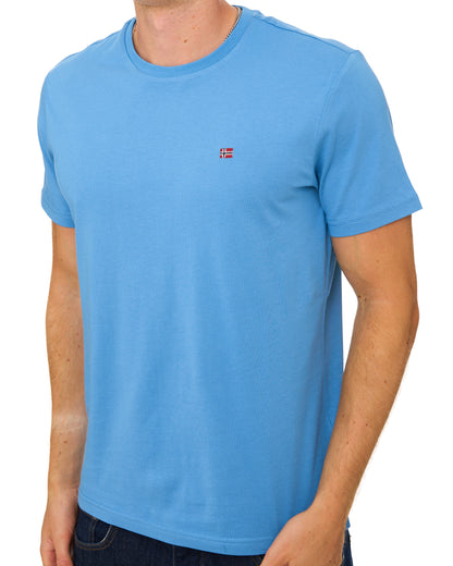 Napapijri Salis T Shirt Cyaneus Blue