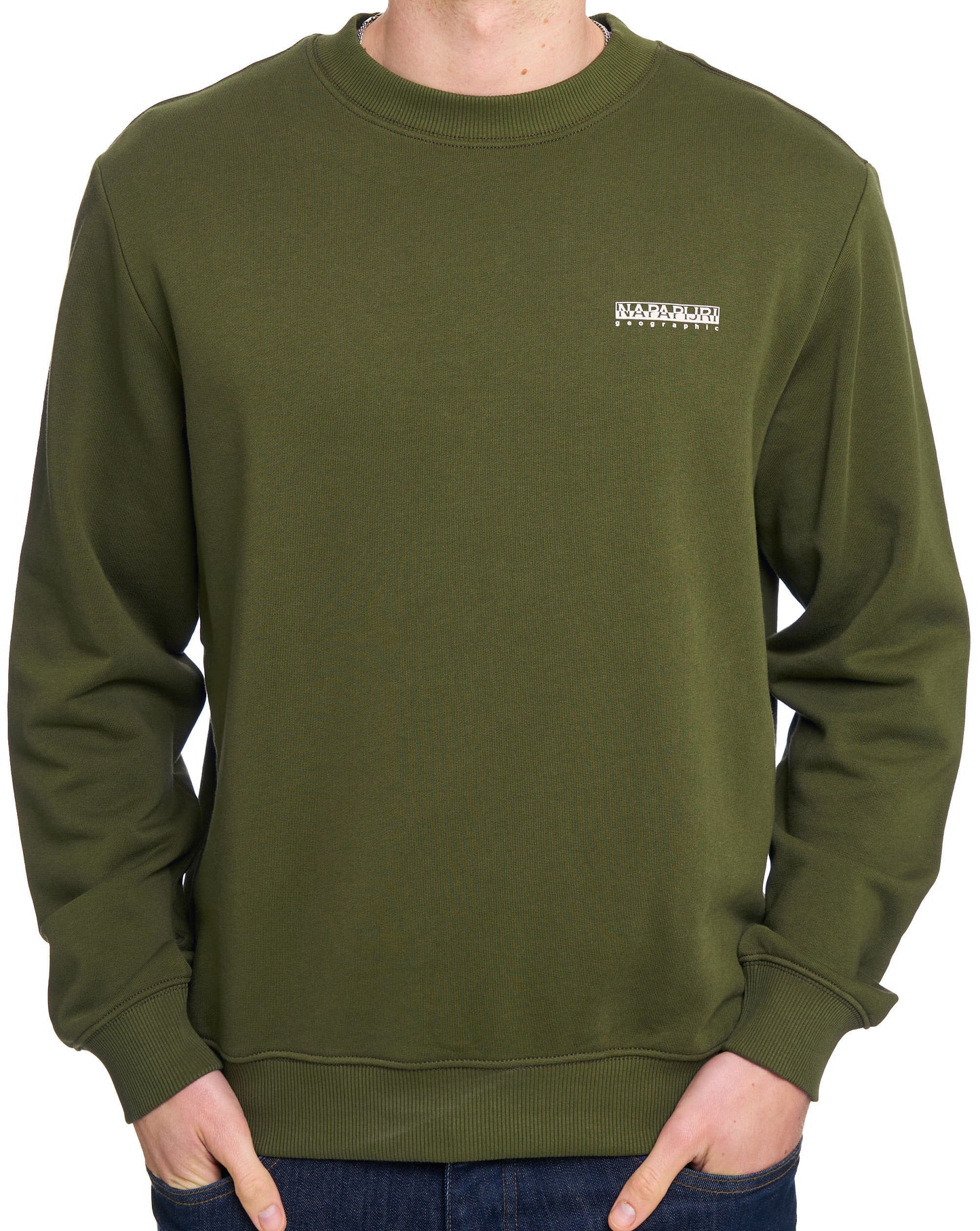 Napapijri Small Box Sweatshirt Dark Olive
