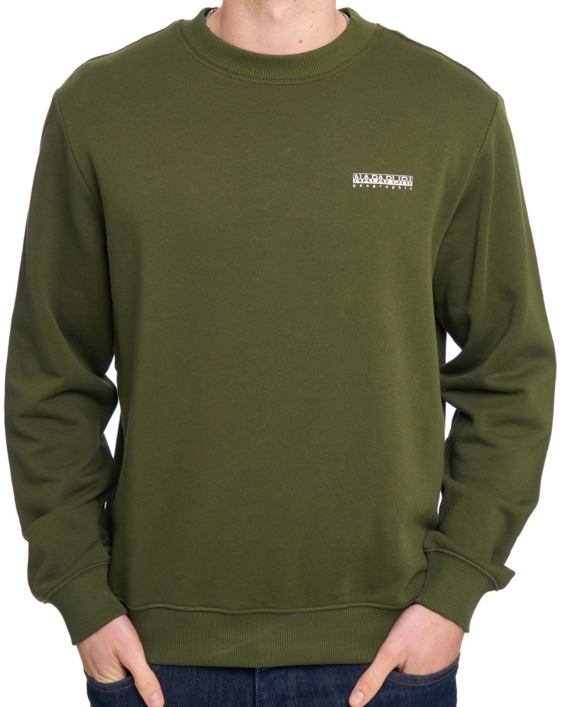 Napapijri Small Box Sweatshirt Dark Olive